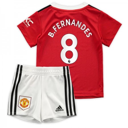 Goedkope Manchester United B.Fernandes 8 Kids Thuistenue 2022-23